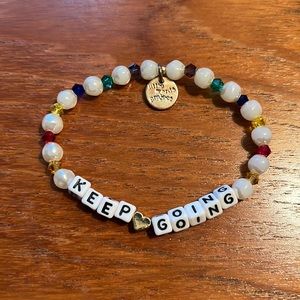 Keep Going Little Words Project Bracelet